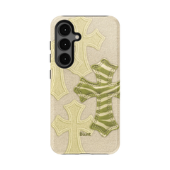 Matcha Cross Samsung Case