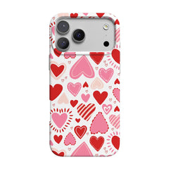 Love Struck | Heart Stickers Case