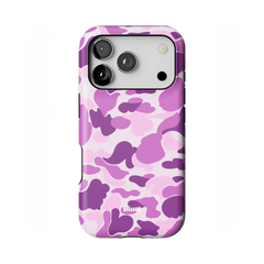 Purple Camo iPhone Case