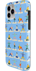 Go with the Flow | Light Blue Yoga Case