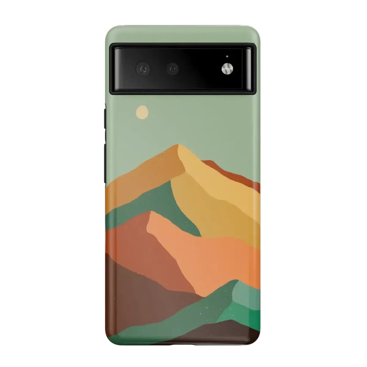 Endless Peaks | Colorblock Mountain Google Pixel Case